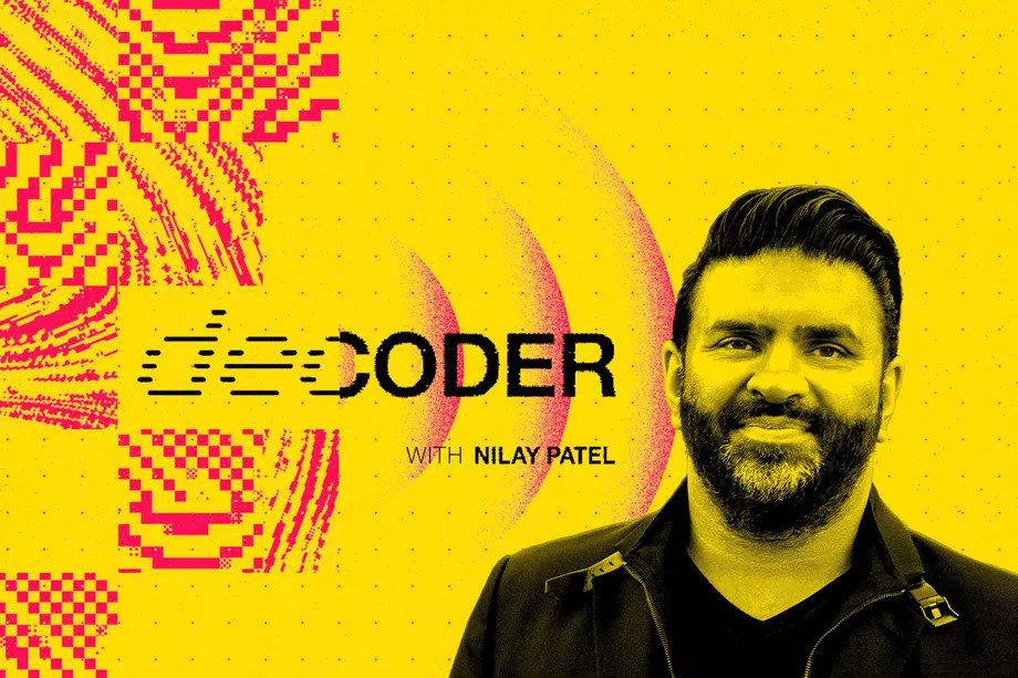 Decoder Wordmark with Nilay Patel Photo